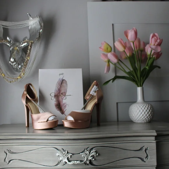 Jessica Simpson Beeya Blush Heels - Picture 2 of 3